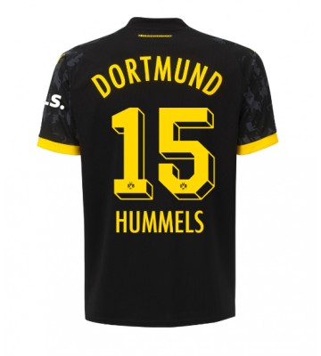 Borussia Dortmund Mats Hummels #15 Bortatröja Dam 2023-24 Korta ärmar